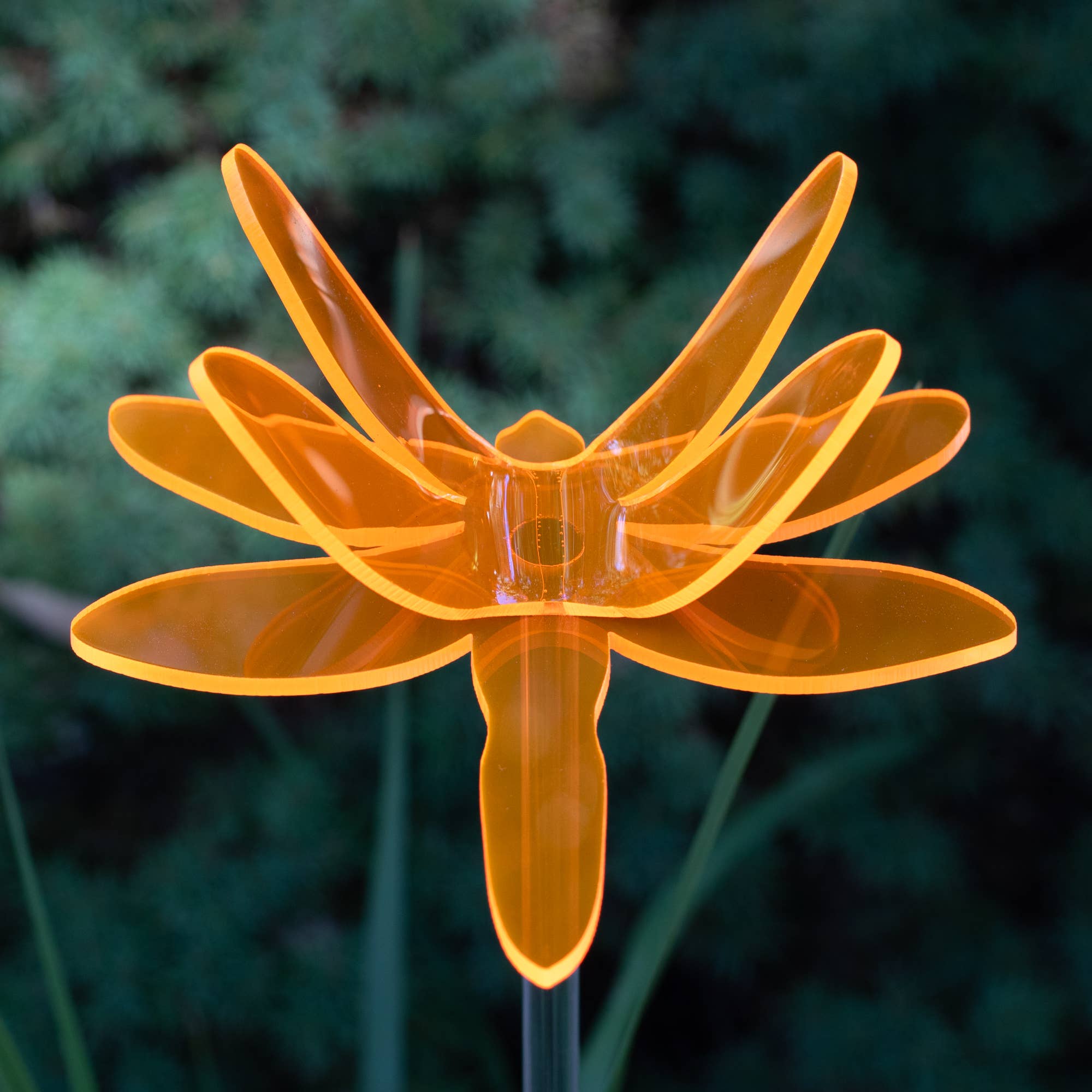 The Colored Petal - Venta al por mayor Postes de jardín/césped - Estaca de jardín con forma de libélula, adorno de jardín3