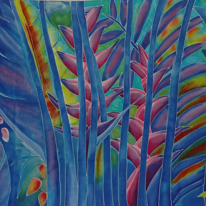 Håndmalet Batik, Sarong, Wall Art for engroshandel hos Ubud Glass