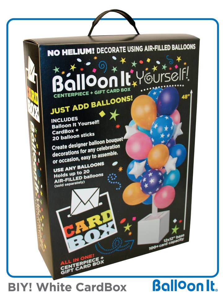 Balloon It Yourself! Card Box Starter Set for wholesale by Balloon It