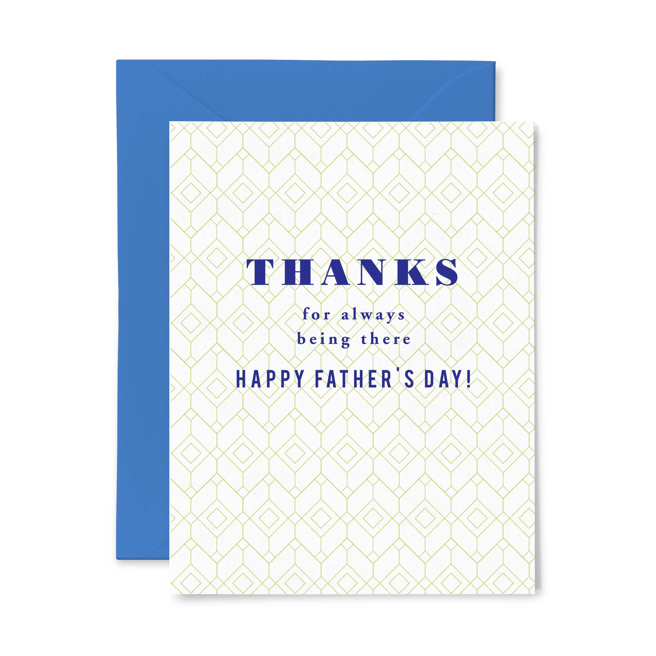 Color Box Design & Letterpress - Wholesale Father's Day Card - Being There Dad | Letterpress Greeting Card | Father's Day0