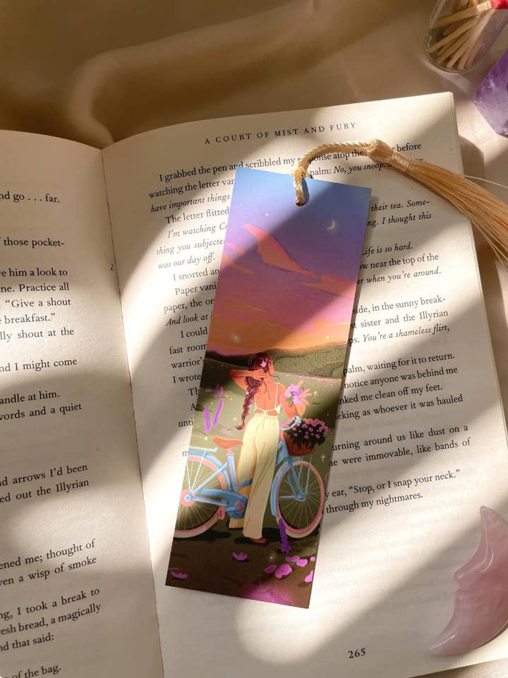 Regenbogenfelder Lesezeichen für den Großhandel von Brittany Keller Art