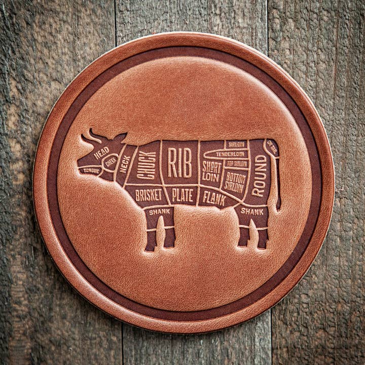 Beef Cuts Cow Leather Coaster and other Purchase Wholesale beef cuts. Free Returns & Net 60 Terms on Faire trending on Faire.