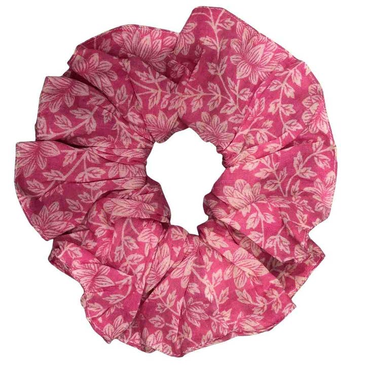 Designerfriday – wholesale Scrunchie - Women’s – Floral Oversized Scrunchie1