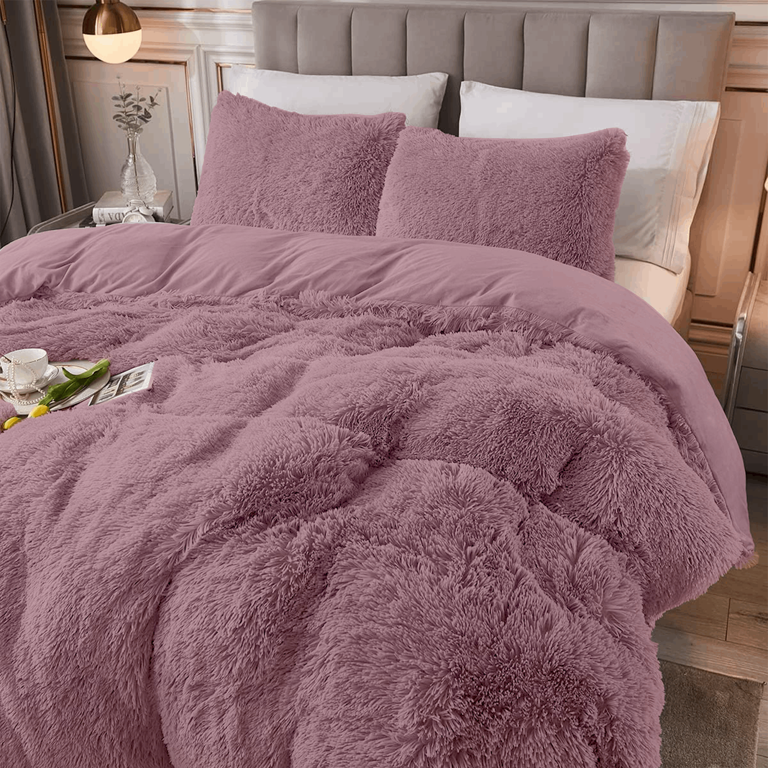 Beach Stone – wholesale Bedding set – Teddy Cuddles Hug & Snug Duvet Cover Bedding Set With Pillowcase Cosy & Warm9