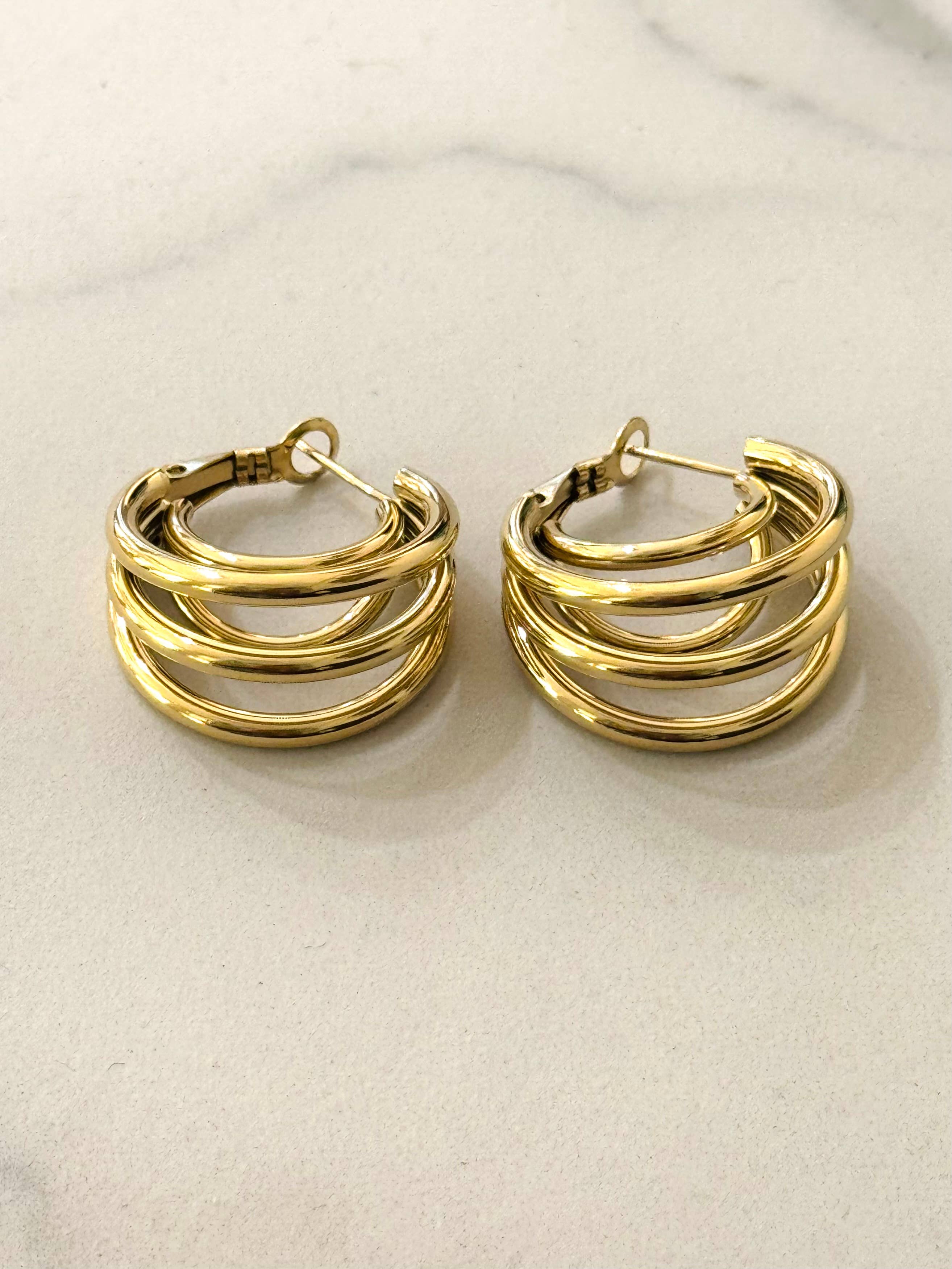 Cassette Barcelona - Vente Créoles - Boucles d'oreilles créoles Eyoni0