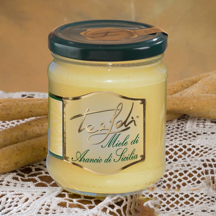 ANTICO PASTIFICIO TEALDI SRL (Tealdi) - Wholesale Honey - Orange Honey 100% Sicily 250g0