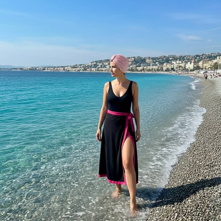 Bandana de banho Anti-UV para Mulher por atacado de Plouf Safety Concept