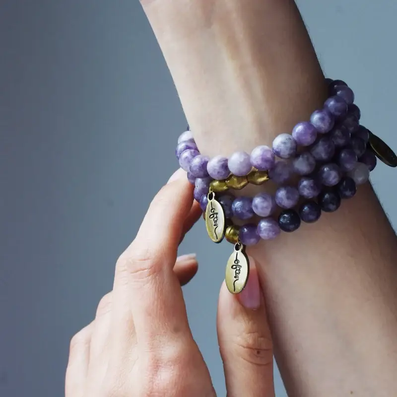 Often Wander - Wholesale Beaded Bracelet - Beaded Bracelet – Lepidolite3