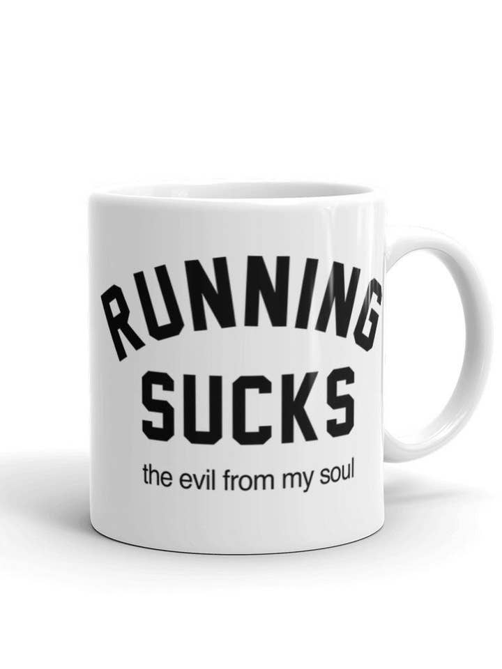 Running Sucks - Mugg för wholesale av Sarah Marie Running Co