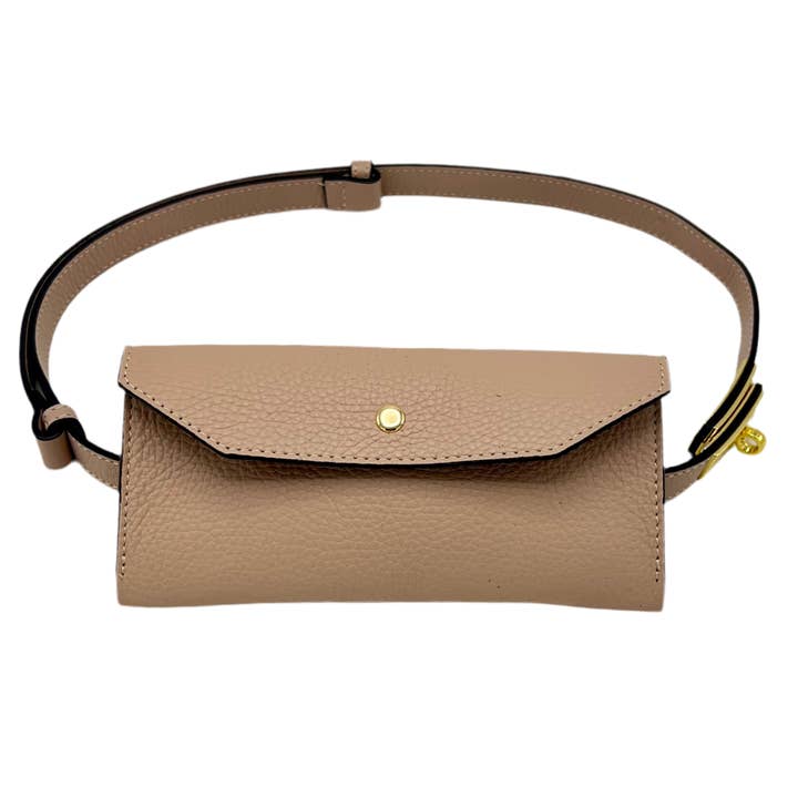 Suie Valentini srl - Wholesale Belt Bag - Women's - Genuine leather belt bag, Made in Italy, art. 1125811