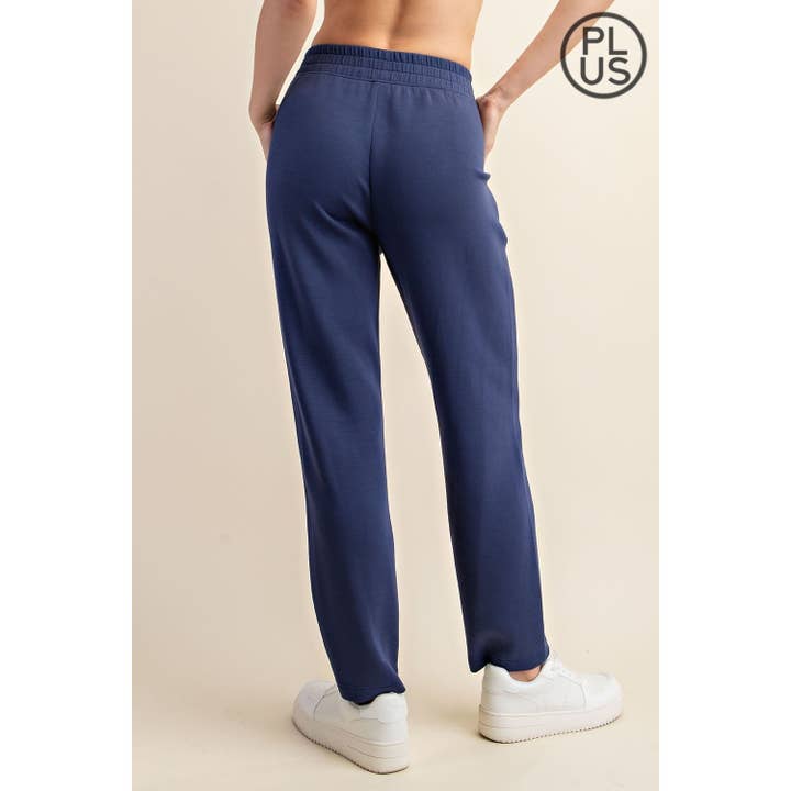 Rae Mode - Wholesale Broek - Dames - PLUS SIZE MODAL SCUBA PINTUCK BROEK30