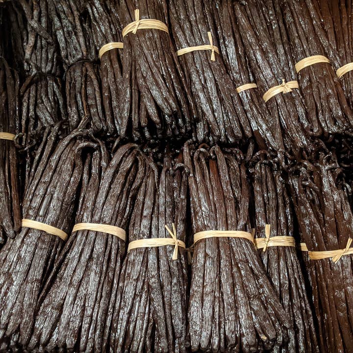 Feijão de baunilha orgânico Gourmet (Grau A) a granel, pacote de 1,1 LB por atacado de earth's flavors