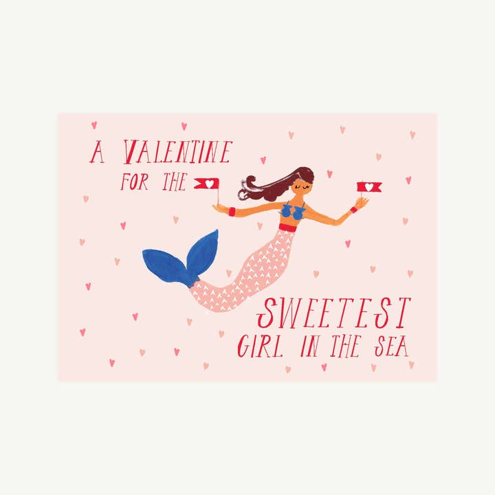 Sé mi sirena de San Valentín para venta al por mayor de Mr. Boddington's Studio
