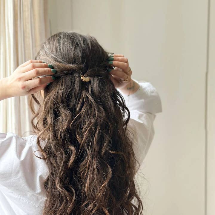 Bachca - Wholesale Hair Pin - Round Tortoiseshell Hair Pin5