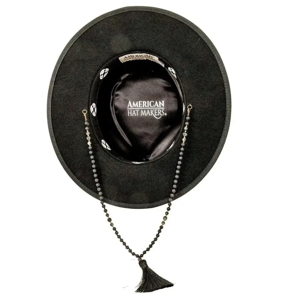 American Hat Makers - Wholesale Fedora – Women’s - Tear Drop Wool Felt Hat - Style Moonshine12