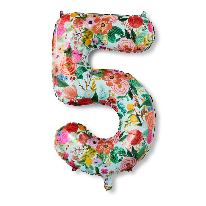 Rifle Paper Co. - Wholesale Balloon - Garden Party Numbered Foil Balloon5