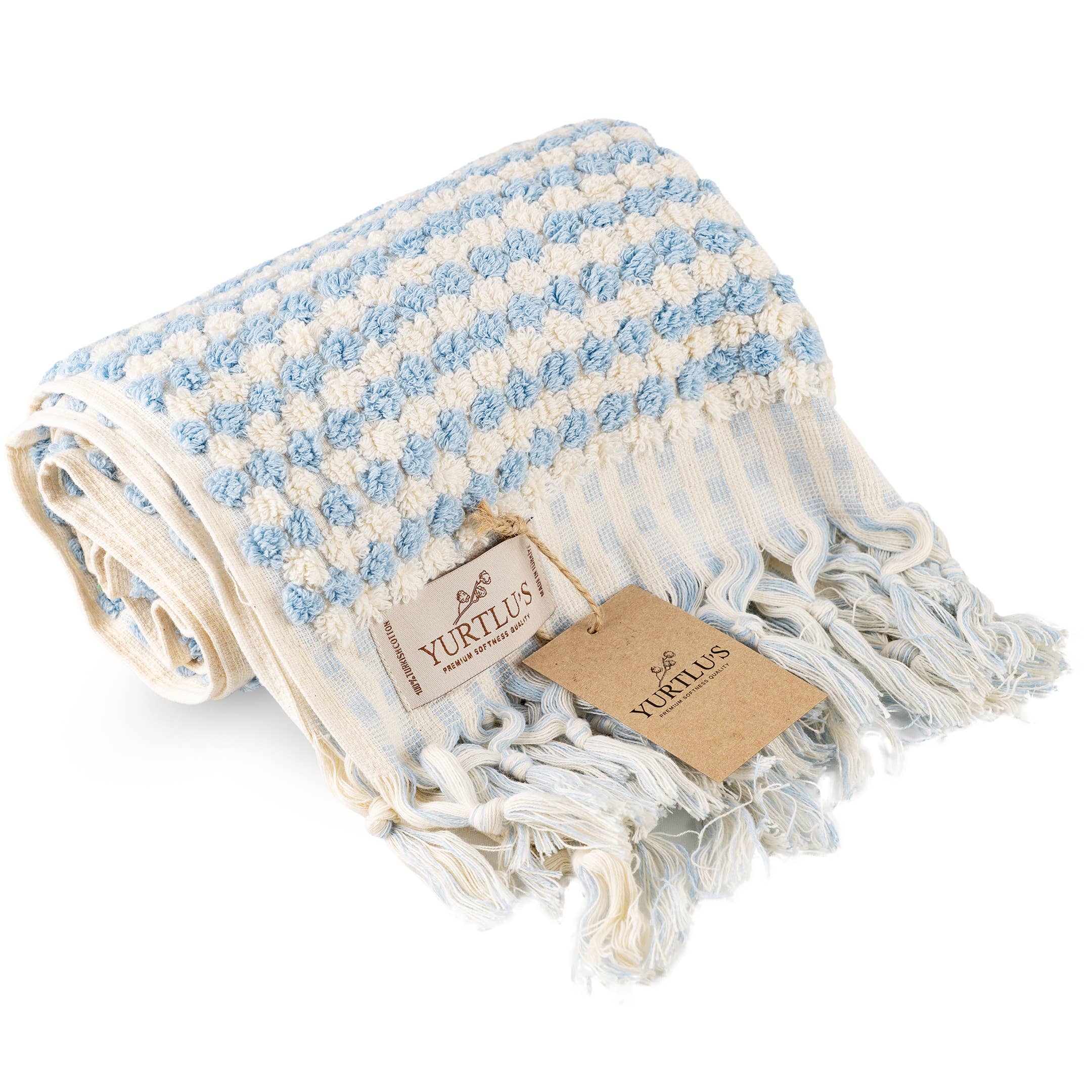 YURTLUS – wholesale Hand towel – Organic Bubble Series- Hand Towel 18x 37,Soft Thick Towel, Kitchen Towel14