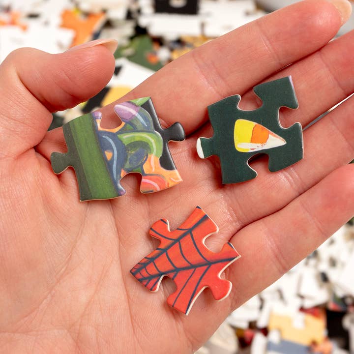 1canoe2 | One Canoe Two Paper Co. - Wholesale Puzzle - Adult - Spooky Sweets - 500 Piece Halloween Jigsaw Puzzle5