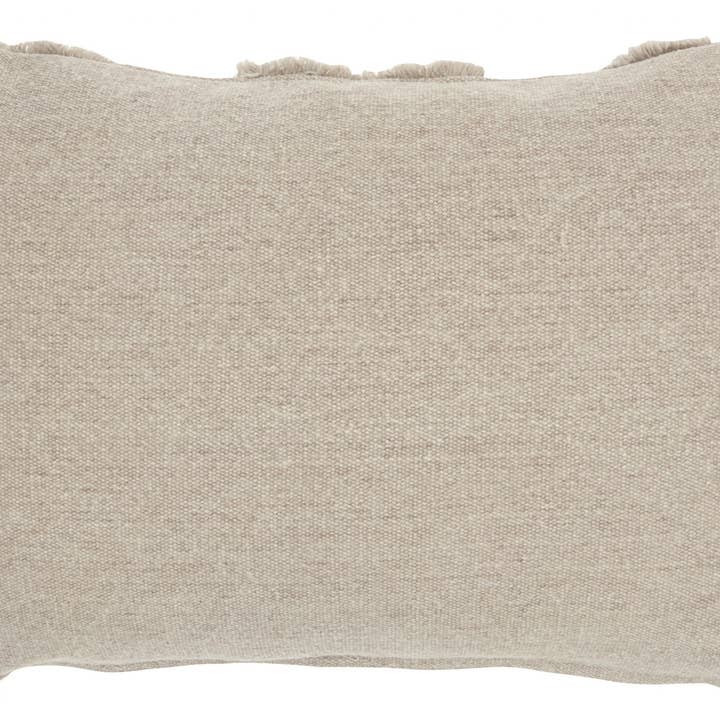 HomeRoots - Vendita all'ingrosso Cuscini decorativi - Cuscino decorativo in cotone grigio a forma di cuore 14" x 20"2