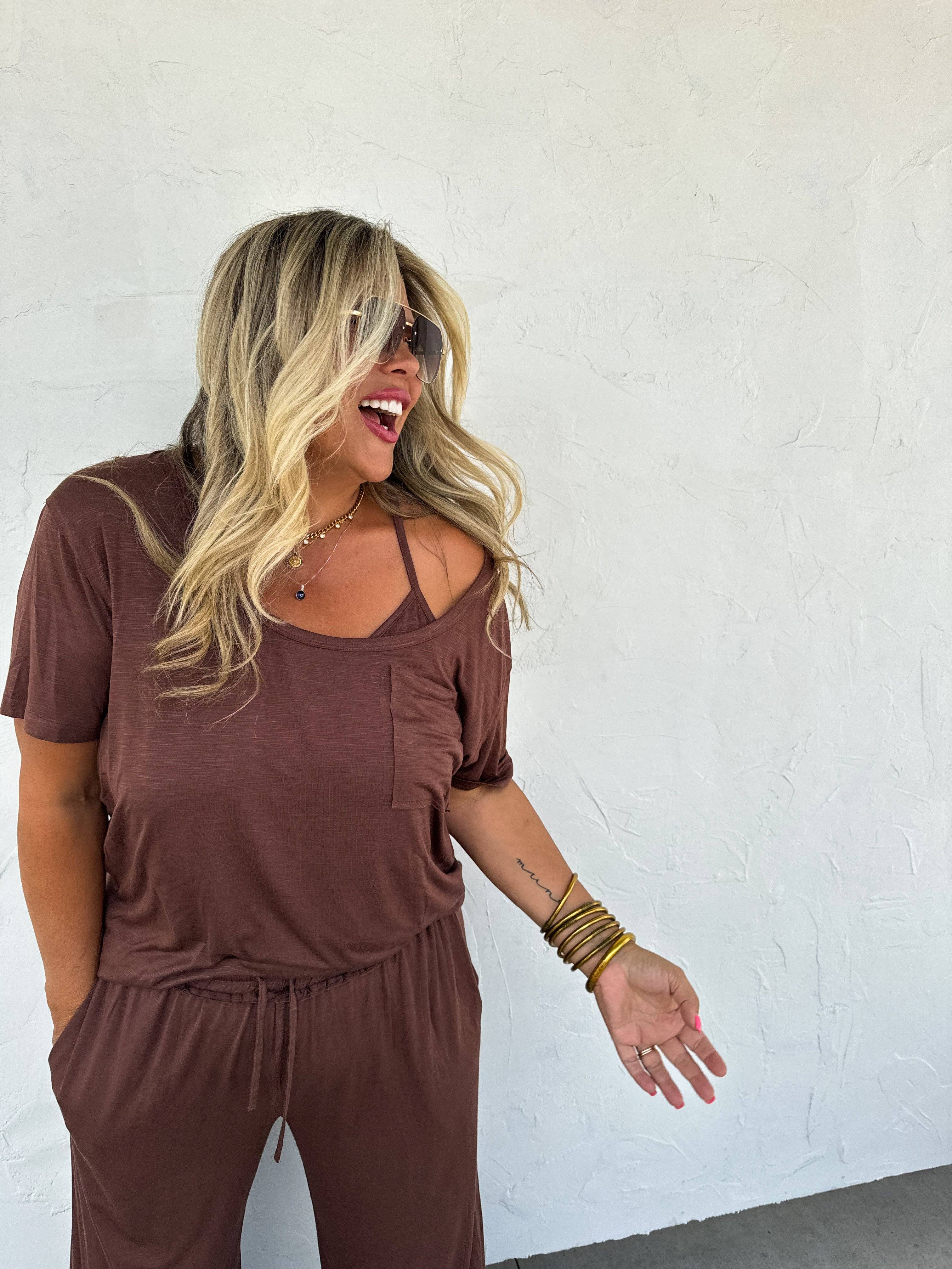 BLAKELEY - Wholesale T-Shirt - Women's - RILEY BOYFRIEND PATCH POCKET TEE1