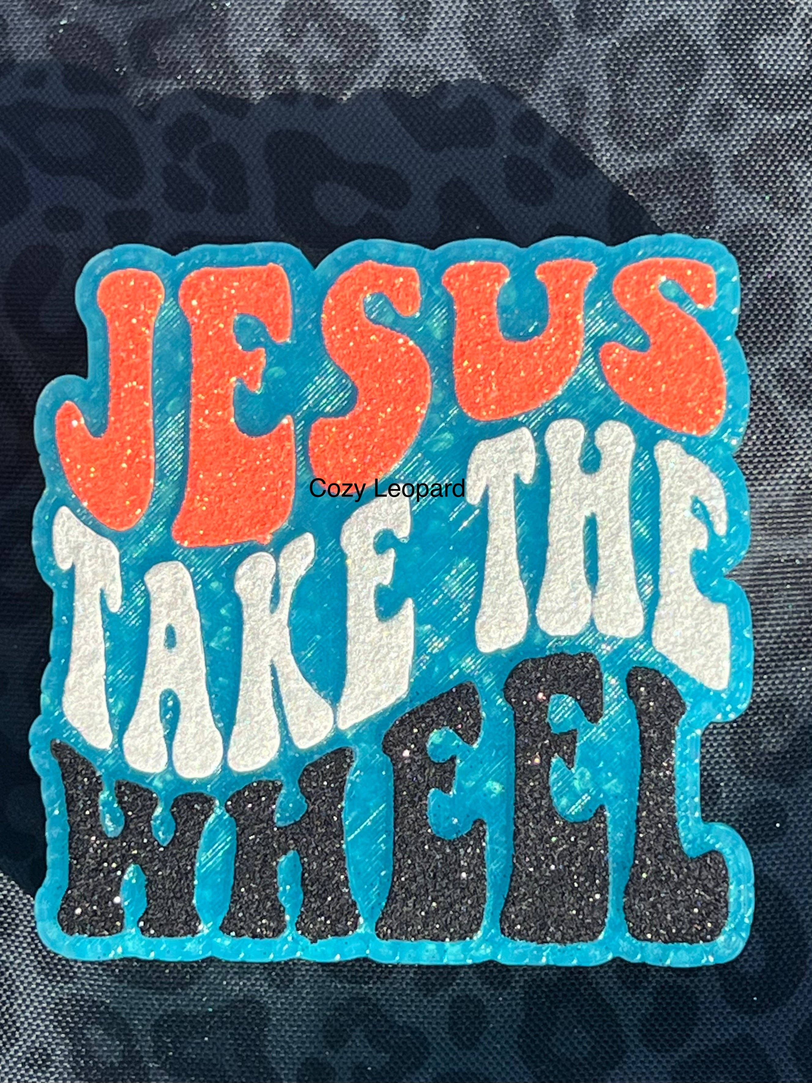 Cozy Leopard Boutique - Wholesale Car Freshener - Women's - Jesus Take The Wheel Car Freshie1