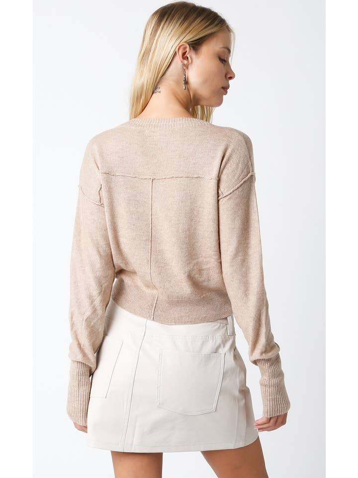 Olivaceous - Wholesale Knit Sweater - Women's - Chelsea Sweater12