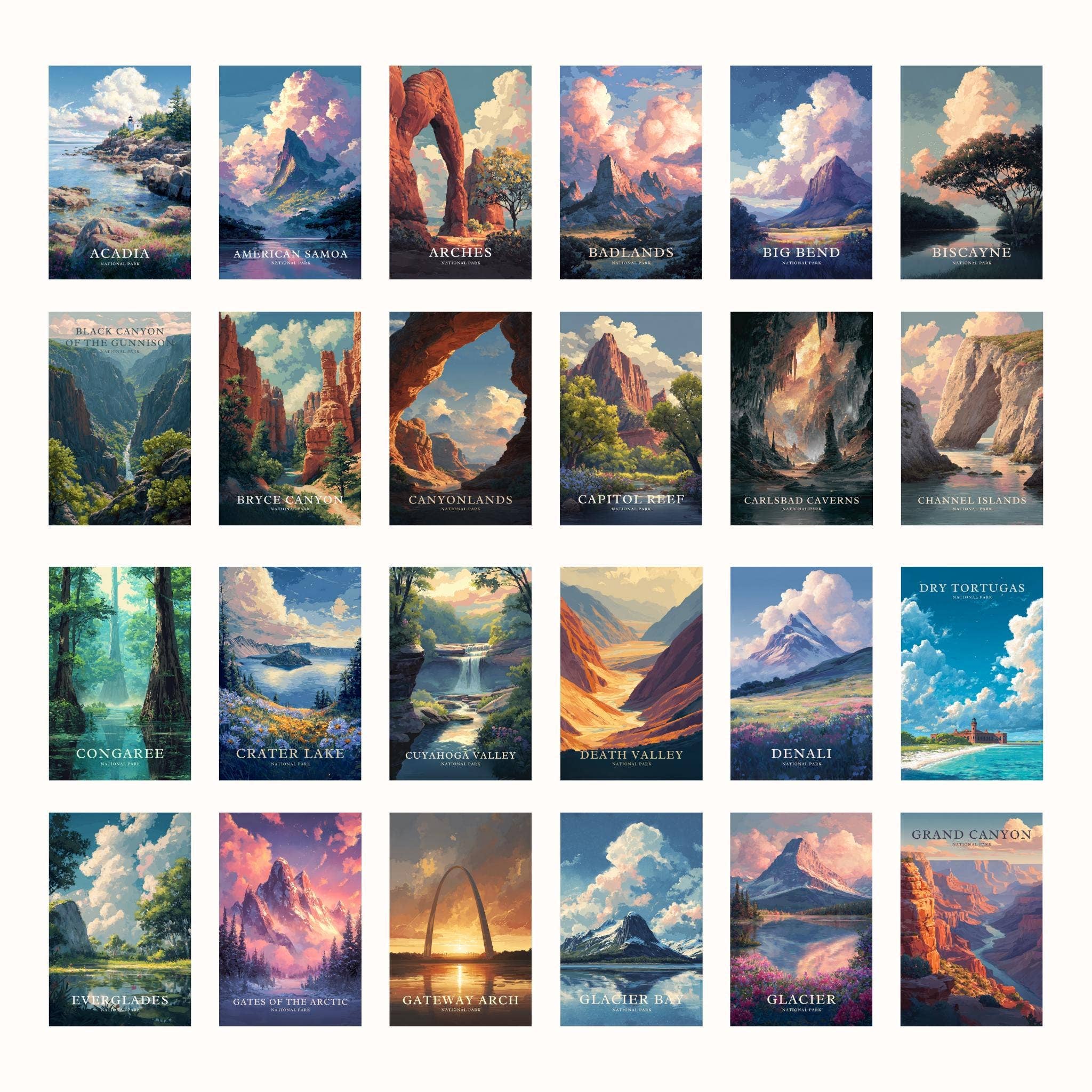 Tieu Magnetic - Wholesale Magnet - Great Smoky Mountains Magnet | National Park Inspired 4