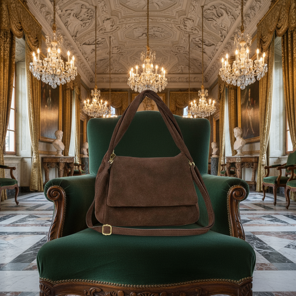 TAKEASY - Vendita all'ingrosso Borsa con manico - Donna - Borsa a mano in pelle scamosciata40