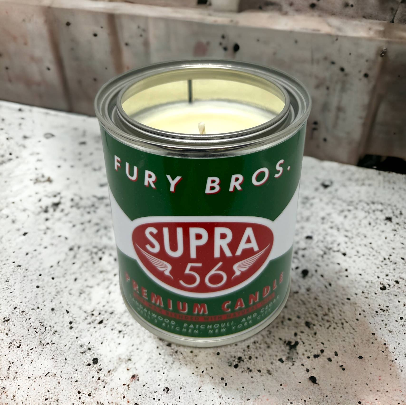 Fury Bros. - Wholesale Jar/Filled Candle - Supra 56 Premium Candle 12.5oz3