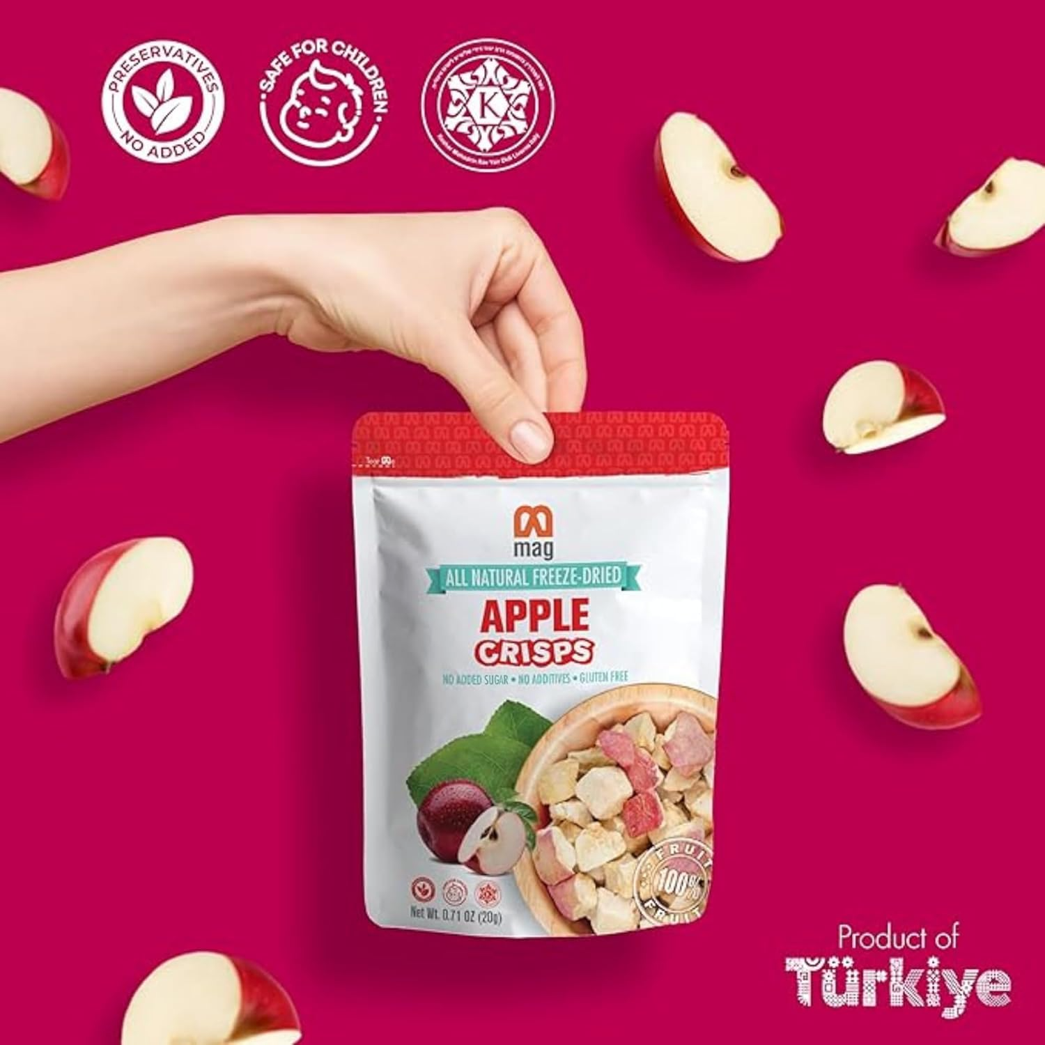 MAG - Wholesale Dried/Dehydrated Fruit - MAG Frozen Fruit Snacks Mixed Fruits Pack of 164