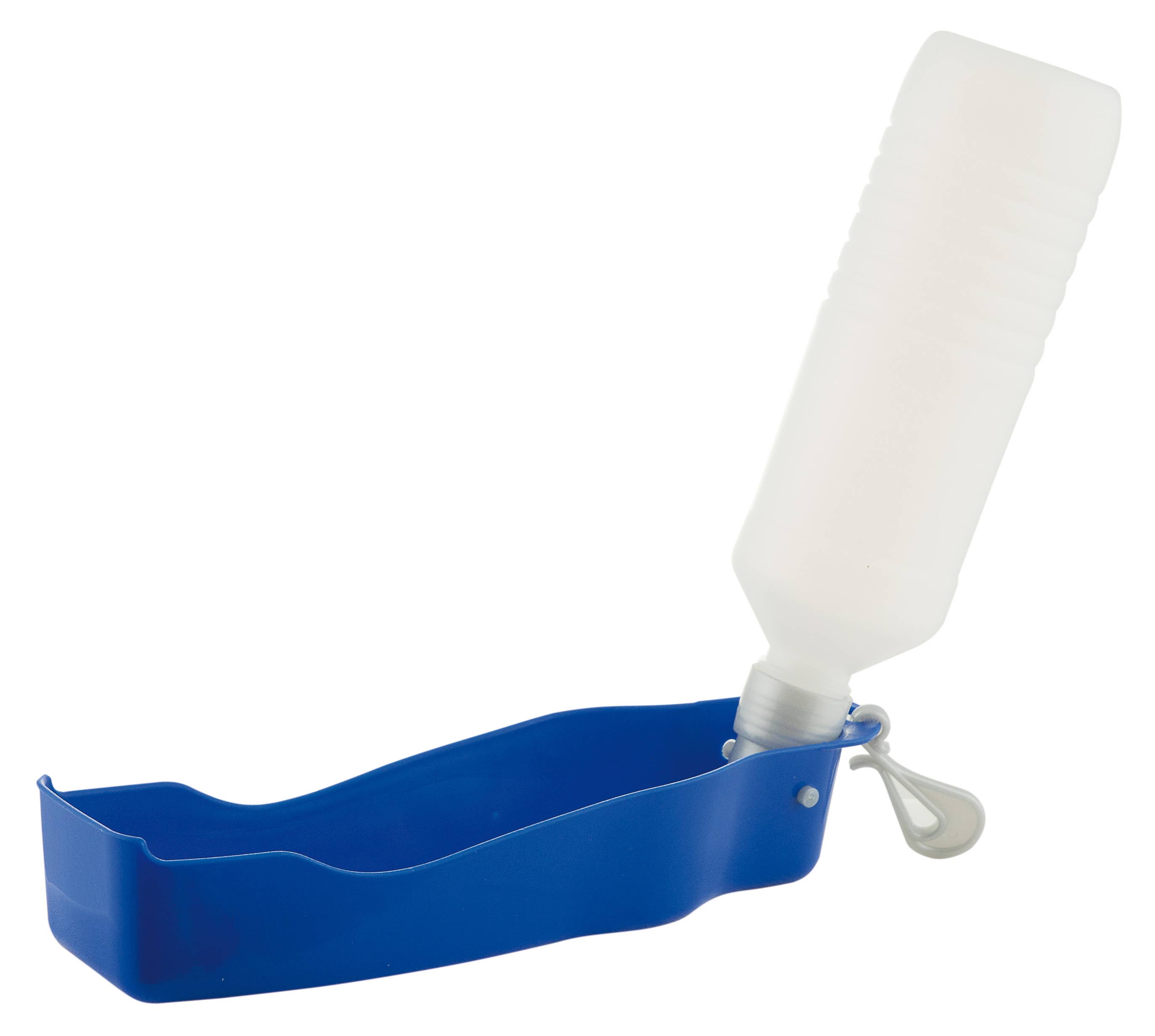 Blue Portable Dog Water Bottle for wholesale on Faire5