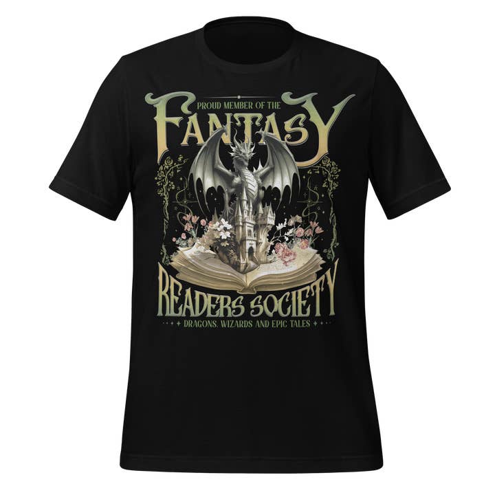 MagicMerchEmporium - Wholesale Screen printed t-shirt β Womenβ²s - Fantasy Book Lover Tee