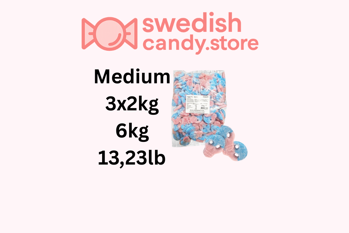 Swedish Candy.Store - Swedish Candy - Wholesale Gummy - Swedish Candy Fizzy Skulls 2kg/4.41lb1