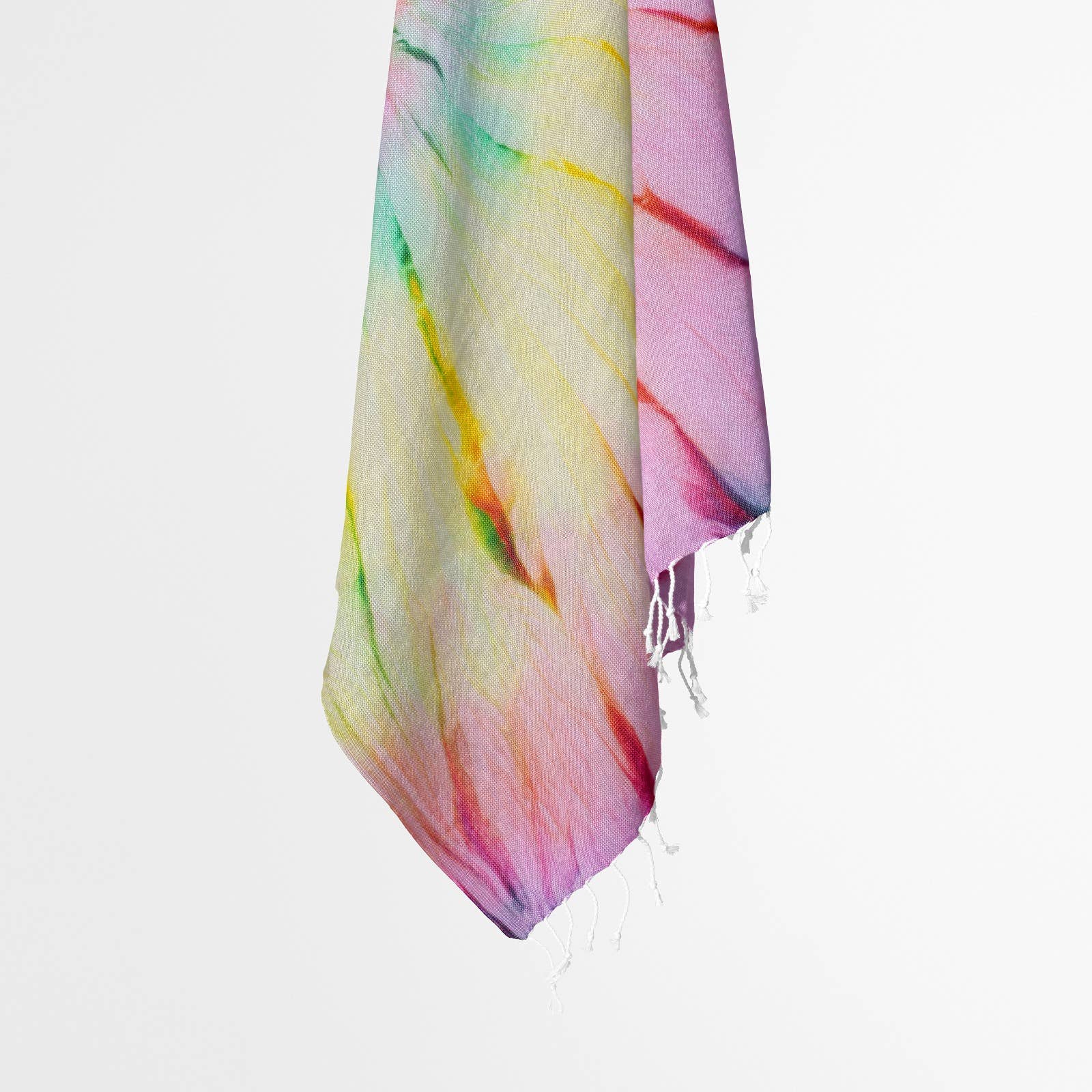 Kikoya - Wholesale Beach Towel - White Beach Towel Tie-dye Sublimation Blanks Tiedye Quickdry16