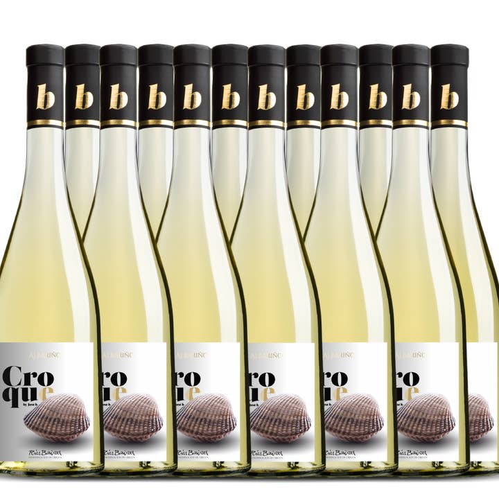 Witte Wijn, Albariño, Croque. Doos van 12 voor wholesale door Justbwines