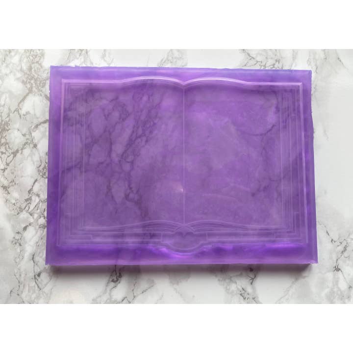 Open Book Silicone Mould for wholesale by EllaRaeMouldsVinyls