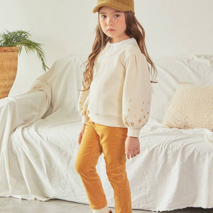 ToTo Heros - Wholesale Pants - Kids - Anna Soft Velvet Skinny Pants