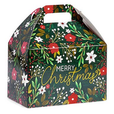 Nashville Wraps - Wholesale Gift Box - Christmas Print Gable Boxes