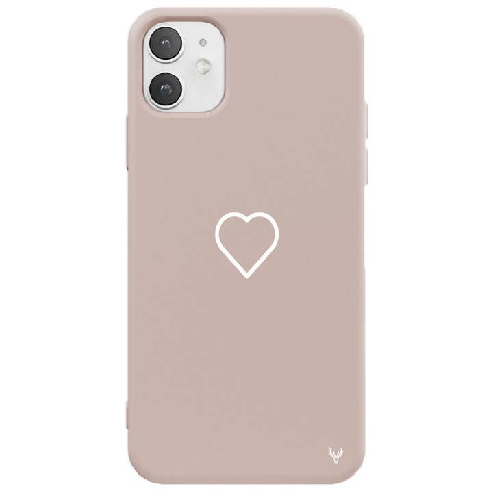 Farvet telefonetui til iPhone, Love Design for engroshandel hos Deercase