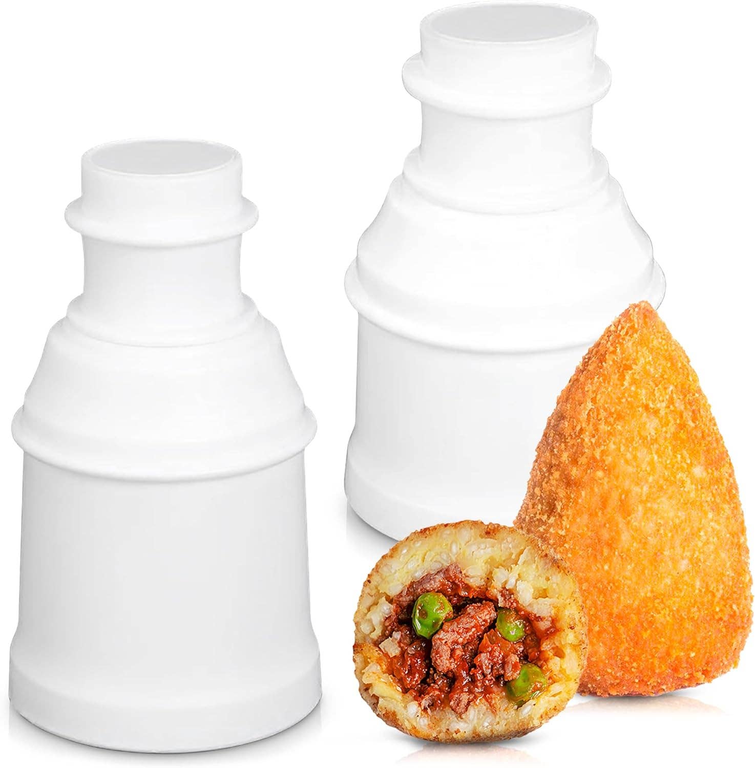 VIGOR - Wholesale Kitchen tool/gadget - Arancini Maker Mold Set Dual Set for Round & Conical Rice0