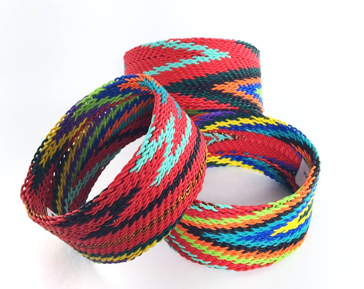 Bridge for Africa - Wholesale Woven/Braided Bracelet - Telephone Wire Bangle1