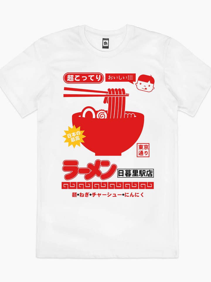 Threadheads - Wholesale Screen printed t-shirt – unisex - Nippori Station Ramen T-Shirt3