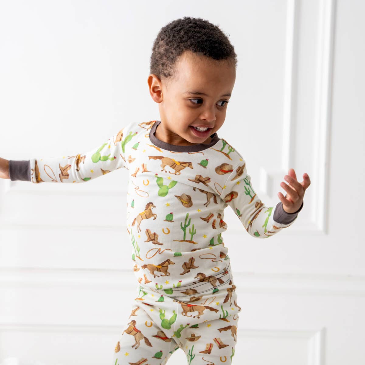 Dreamland Baby - Wholesale Sleepwear Set - Kids - Toddler/Kids Bamboo Pajamas - Western2