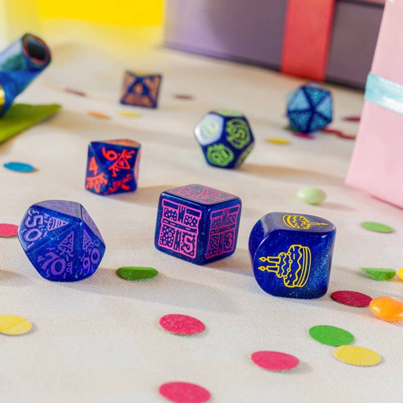 Cardshouse - Wholesale Dice - Happy Birthday Dice Set: Streamers Q-WORKSHOP3