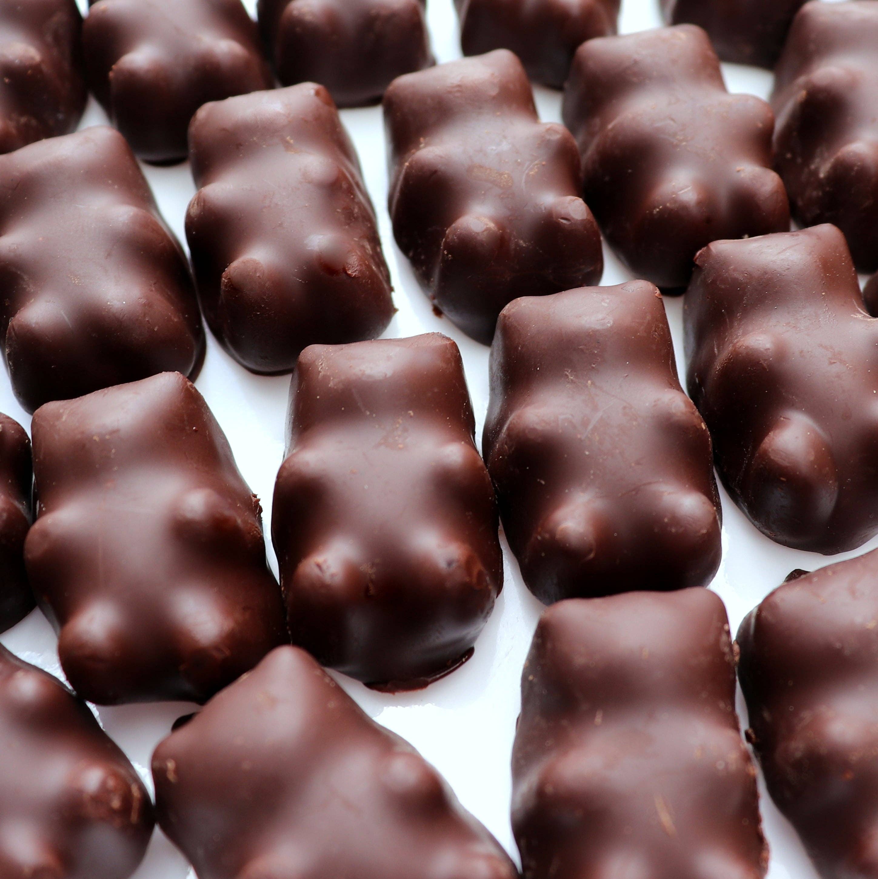 The Nut Garden, Sweetables, Utah Truffles - Vente Friandises enrobées de chocolat - Cinnamon Bears, chocolat noir (12 oz)0