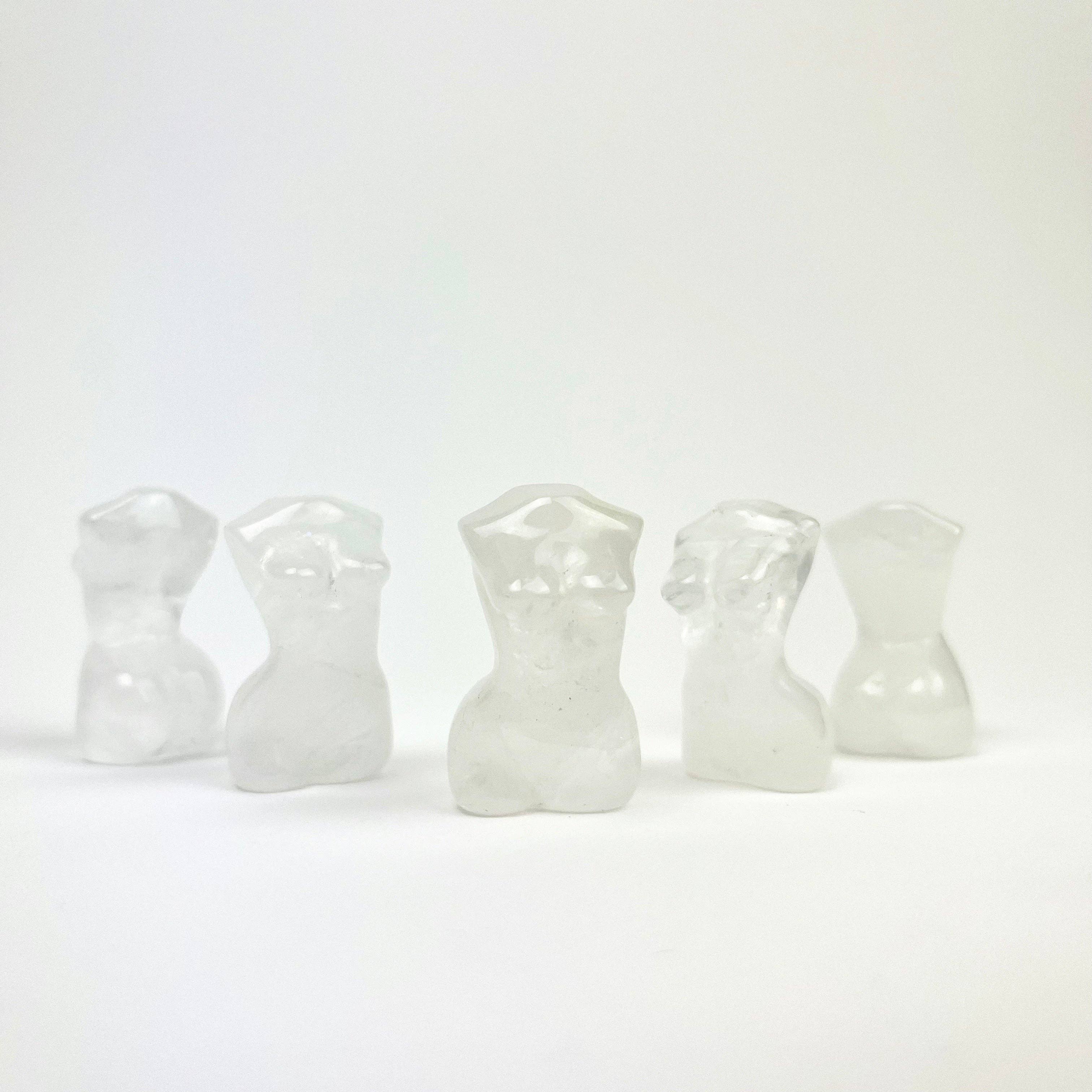 Pelham Grayson Rose - Wholesale Spiritual Stone/Crystal - Mini Female Forms | 30mm | Single3