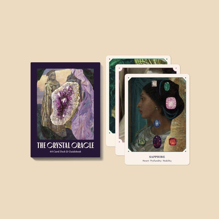 Broccoli - Wholesale Tarot Cards - The Crystal Oracle: 44 Card Deck and Guidebook1