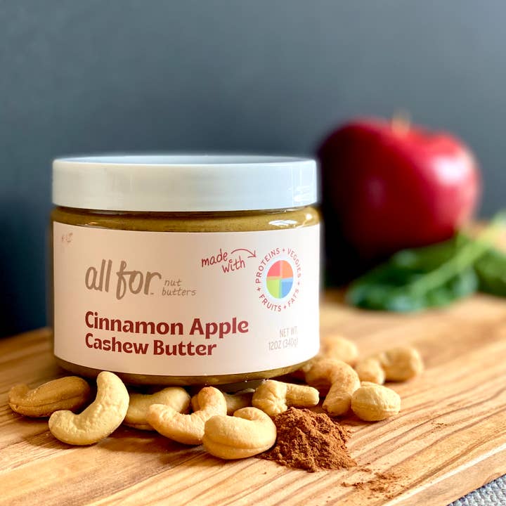 Cinnamon Apple Cashew Butter for wholesale by All For