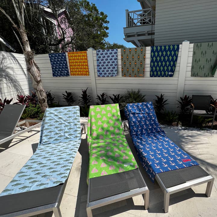 Serviette de plage Anchor Quick Dry pour la vente par Surf and Racquet