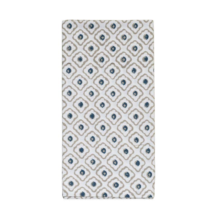 Juliette Table Napkin in Blue for wholesale by MAISON POIRE
